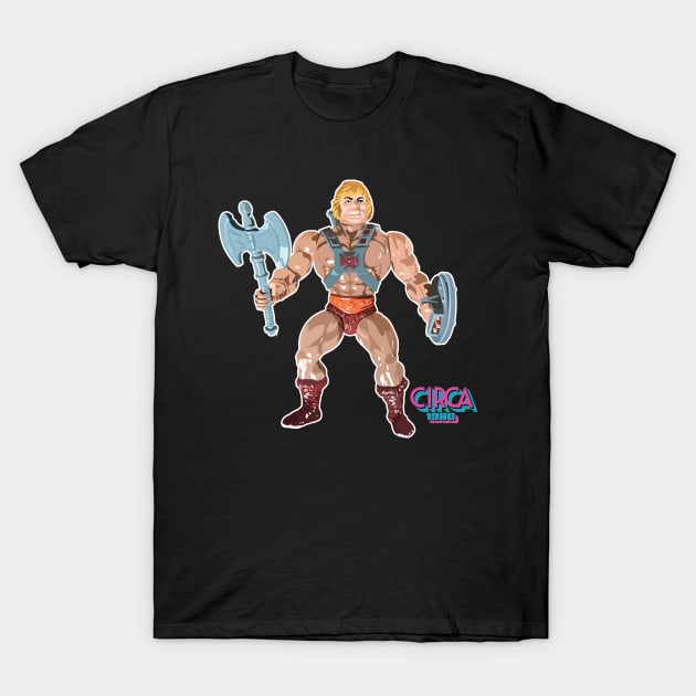 He-Man T-Shirt by miggs